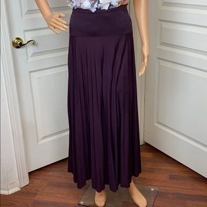 Topshop Purple Maxi Skirt Size 10